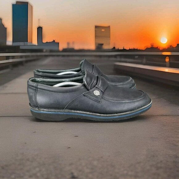 Hush Puppies Other - ✅The Body Shoe by Hush Puppies Black Leather Loafers Slip On Shoes Mens Size 12M
